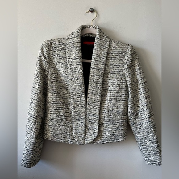ALICE + OLIVIA - Metallic Tweed Blazer/Jacket - XS- Made in NY City - Picture 3 of 15